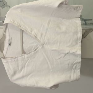 Women's Zara Cropped V-Neck Top - Sz S